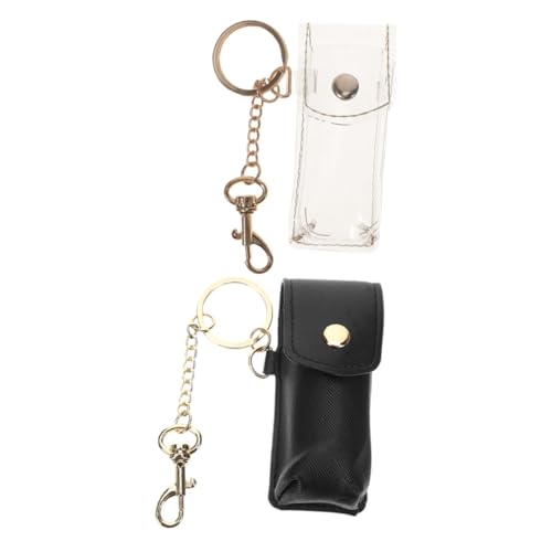 GALPADA 2stücke Pack Lippenstift-Halter-schlüsselanhänger Reise-Organizer Für Lippenbalsam Handtasche Wandern Camping Party Für Frauen Mädchen von GALPADA