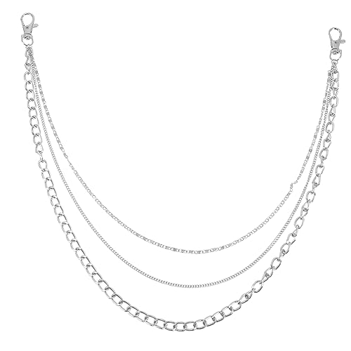 GALPADA 2er Set Unisex Hosenketten Im Punk Stil Für änner Und Frauen Individuelle Jeanshosenkette Modisches Hosenaccessoire Für Jeden Anlass GALPADA 2er Set Unisex Hosenketten Im Punk Stil Für änner Und Frauen Individuelle Jeanshosenkette Modisches Hosenaccessoire Für Jeden Anlass von GALPADA