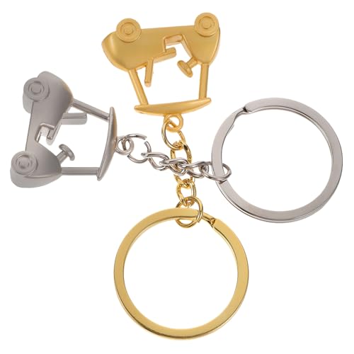 GALPADA 2st Autos CHL Üssel Anhänger Ansehen Anhänger Für Halsketten Ringe Golf Schlüsselhalter Auto-schlüsselanhänger Mit Golf- Golfliebhaber Golfschmuck Golfclub Metall Material von GALPADA