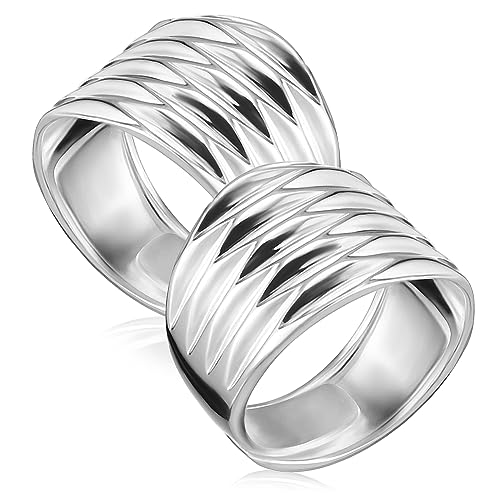 GALPADA 2st Fingerring Teenager-mädchen Mädchen Ringe Ring Für Mädchen Ringdekor Initialenringe Für Frauen Metallringe Damen Ringe Anfangsring Niedlich Kupfer Schmuck Einstellbar Fräulein von GALPADA