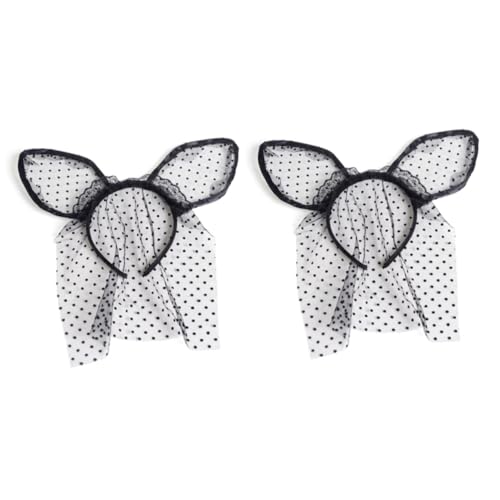 GALPADA 2st Halloween-stirnband Halloween-kleidung Cosplay-stirnbänder Halloween-kostüm Cosplay-stirnband Black von GALPADA