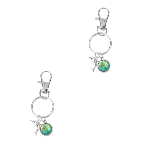 GALPADA 2stücke Ocean Animal Schlüsselanhänger Niedliche Meereslebewesen Taschenanhänger Für Männer Frauen Dekoration Von Taschen Und Rucksäcken von GALPADA