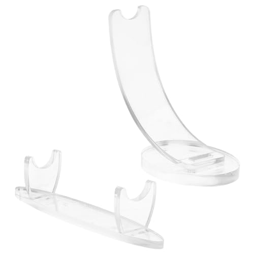 GALPADA 2stücke Acryl-stiftständer Bleistift-display Pinsel-trockenständer Organizer Für Schreibtisch Make-up-pinsel-ständer Transparent Für Stifte Und Kleine Utensilien von GALPADA
