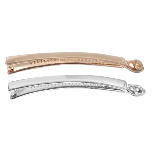 GALPADA 2stücke Bananenclips Für Frauen Einfache Haar-accessoires Pferdeschwanzhalter Clip Vielseitig Einsetzbar Für Alltag Und Partys Zum Haar Metalltextur Für Stilvolles Finish von GALPADA