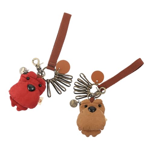 GALPADA 2stücke Bären Schlüsselanhänger Aus Plüsch Süße Taschenaccessoires Für Jungen Und Mädchen Für Rucksäcke Und Autoschlüssel DREI Farben Patch Design Robuster GALPADA 2stücke Bären Schlüsselanhänger Aus Plüsch Süße Taschenaccessoires Für Jungen Und Mädchen Für Rucksäcke Und Autoschlüssel DREI Farben Patch Design Robuster von GALPADA