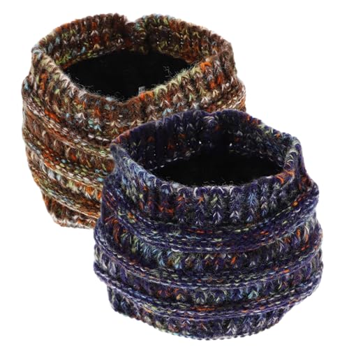 GALPADA 2stücke Damen Stirnband Ohrwärmer Modisches Haarband Weichem Breites Kopfbedeckung Für Vielseitig Als Haaraccessoire Oder Kopftuch Verwendbar Elastisches Design Für Optimalen von GALPADA