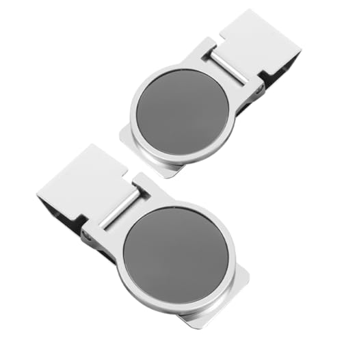 GALPADA 2stücke Edelstahl Bargeldklammer Runde Clip Für Herren Geldklammer Aus Hochwertigem Material Visitenkartenhalter Zum Tragen Von Bargeld Und Kreditkarten Geeignet Für Vordertasche von GALPADA