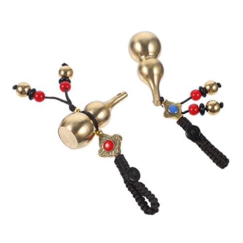 GALPADA 2stücke Handgefertigter Messing Gourd Schlüsselanhänger Charm Feng Shui Für Taschen Und Geldbörsen Robustes Und Leichtes Design Als Oder Dekoration GALPADA 2stücke Handgefertigter Messing Gourd Schlüsselanhänger Charm Feng Shui Für Taschen Und Geldbörsen Robustes Und Leichtes Design Als Oder Dekoration von GALPADA