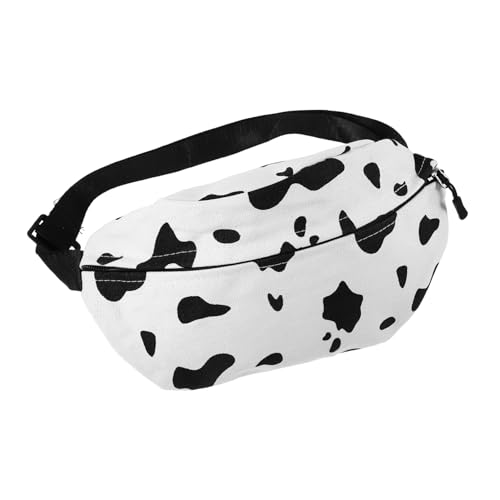 GALPADA 2stücke Lammwolle Umhängetasche Mit Kuhmuster Für Damen Bequeme Crossbody Tasche Für Shopping Reisen Und Sport Strapazierfähig Und Stylisch Mit Praktischem Reißverschluss von GALPADA