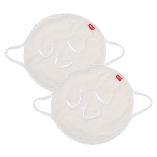 GALPADA 2stücke Pack Korallenfleece Handtuch Feuchtigkeitsspendend Für Gesicht Kalt Heiß Maske Für Frauen Gesichtspflege von GALPADA