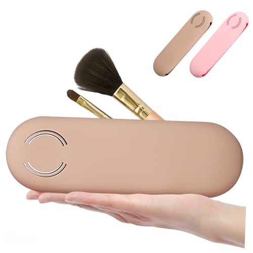 GALPADA 2stücke Reiseetuis Für Make-up-Pinsel Silikon-pinseltaschen Organizer Für Reiseutensilien Pinselhalter Zum Mitnehmen von GALPADA