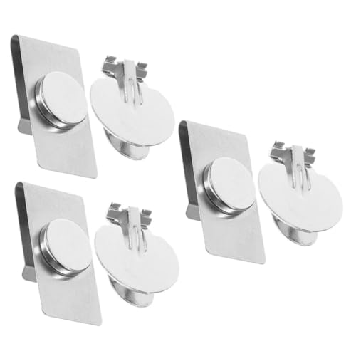 GALPADA 3paare Unsichtbare Magnetische Krawattenhalter Krawattenklammer Für Kragen Magnetische Hemdklammer Edelstahl Krawattenhalter Kleidungsklammern Krawattennadelzubehör Multifunktional von GALPADA