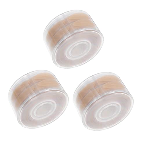 GALPADA 3 Rollen Unsichtbare Doppelaugenlid Sticker für Mädchen Hautfreundliche Natürliche und Dauerhafte Augenlidstreifen für Tiefere Größere Augen Pack von GALPADA