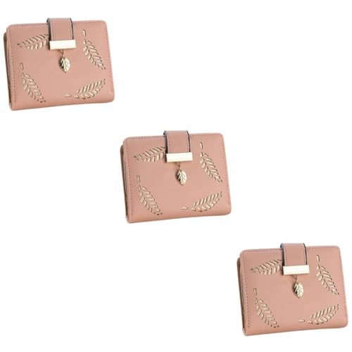 GALPADA 3 STK Brieftasche Geldbörsen Wechseltasche Hohle Münztüte Münzbeutel von GALPADA