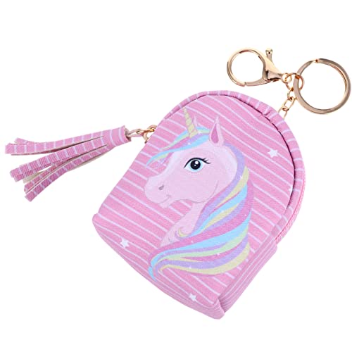 GALPADA 3stücke Mini Cartoon Geldbörse Für Einhorn Pu Münzbeutel Kabel Aufbewahrungstasche Süßes Design Für Ohrenstöpsel Und Kleine Gegenstände von GALPADA