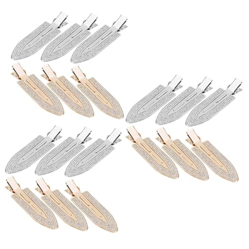 GALPADA 3 Sets Haarspangen Ohne Dellen Für Feines Haar Haarschmuck Aus Kristallen Für Frauen Und Mädchen Make-up-zubehör Haarstyling-tools 6 Stück * 3 von GALPADA