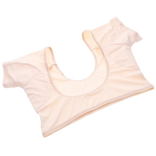 GALPADA 3stücke Damen Achsel-sweatweste Atmungsaktive Und Bequeme Unterwäsche Schweißabsorbierend Für Sport Und Alltag Hautfarbe von GALPADA