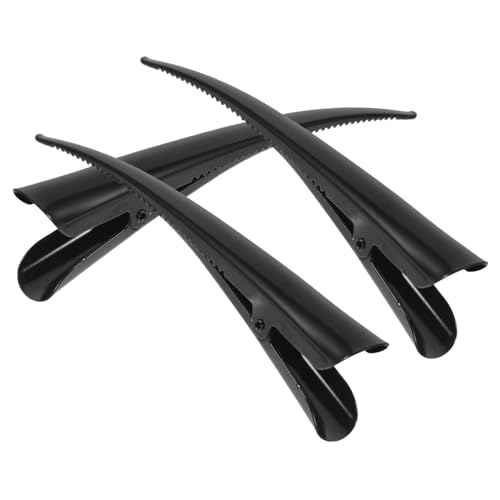 GALPADA 3stücke Teiliges Entenschnabel Haarklammern Aus Metall Rutschfeste Haarspangen Für Und Mädchen Für Haarstyling Und Accessoires Schwarz von GALPADA