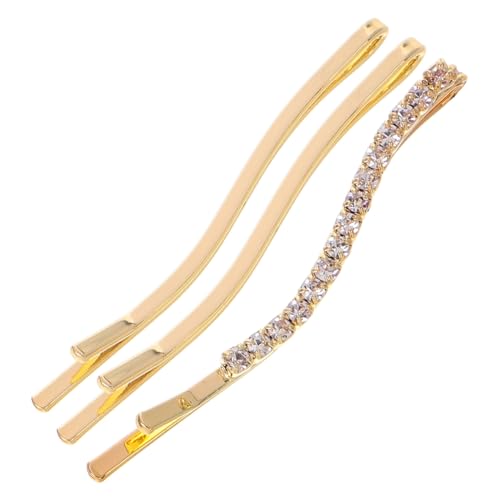 GALPADA 3stücke Strass-haarspangen Für Damen Dekorative Haarnadeln Mit Strasssteinen Haar-accessoires Für Anlässe von GALPADA