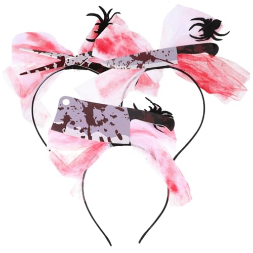 GALPADA 3stücke Teiliges Halloween Horror Haarband Gruselige Accessoires Für Cosplay Partys Und Fotoshootings Schaurige Gestaltung Mit Scheren Messern Und Mehr Für Freunde Und Familie von GALPADA