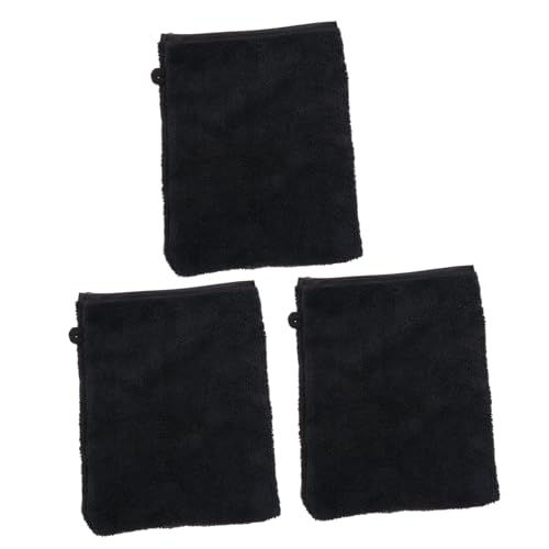 GALPADA 3 Stück Make up Handschuhe Waschbare Gesichtsreinigungshandschuhe Für Frauen Peeling Hypoallergen Für Empfindliche Haut Zur Gesichtsreinigung Und Make up Entfernung Für Reisen von GALPADA