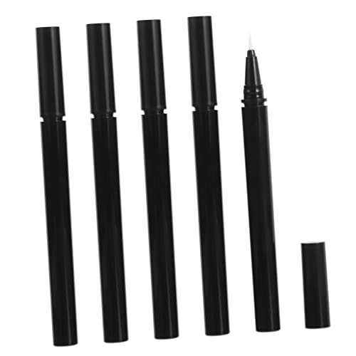 GALPADA 3 Stück Nachfüllbare Eyeliner Pen Applikatoren Leere Eyeliner Behälter mit Verschiedenen Bürsten für Anfänger und Profis für Make Up Anwendungen von GALPADA