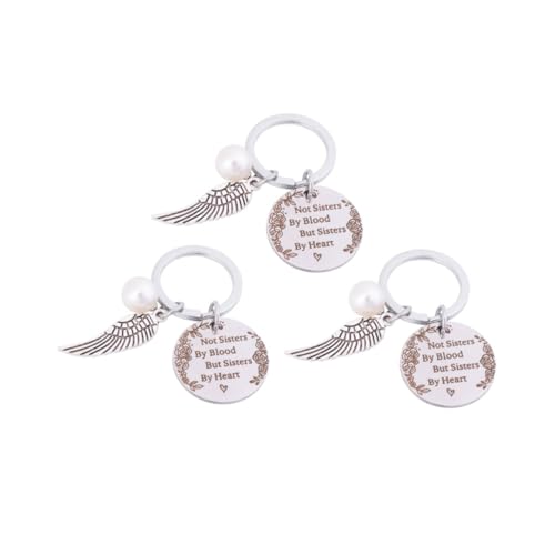 GALPADA 3stücke Perlen Schlüsselanhänger Kreative Schlüsselringe Mit -Pendants Für Mädchen Als Graduierung Für Schlüsselbund GALPADA 3stücke Perlen Schlüsselanhänger Kreative Schlüsselringe Mit -Pendants Für Mädchen Als Graduierung Für Schlüsselbund von GALPADA