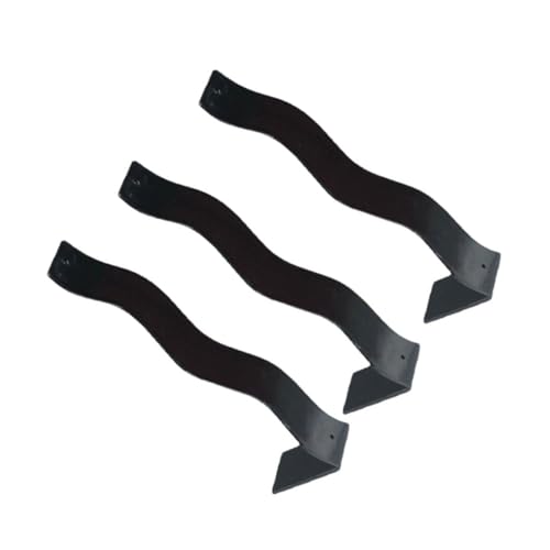 GALPADA 3 Stück Teiliges Haarclip Organizer Schwarzer Haarschmuckhalter Stabiler Haarklammer Aufbewahrungsständer für Damen und Mädchen Langlebig und Platzsparend von GALPADA