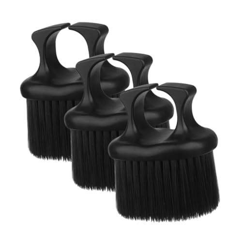 GALPADA 3 Stück Teiliges Herren Bartpflege Knöchel Bartbürste Ergonomisch Geformt Leicht Tragbar für Präzises Styling und Pflege von Bart und Schnurrbart für Reisen und Outdoor Einsatz von GALPADA