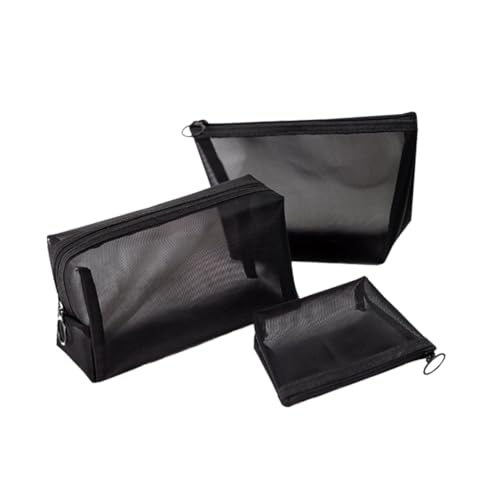 GALPADA 3 Stück Teiliges Kosmetiktaschen Verschiedene Tragbare Reise Handtaschen mit Großem Fassungsvermögen Leichte Kulturbeutel für Damen und Mädchen Multifunktionale Outdoor Handbags von GALPADA