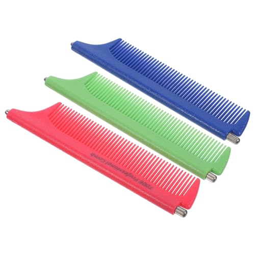 GALPADA 3stücke Stretchkamm Mit Stielkamm Für Salon Und Heimgebrauch Glattkamm Und Haarbürste Für Erwachsene Und Junge Mädchen von GALPADA