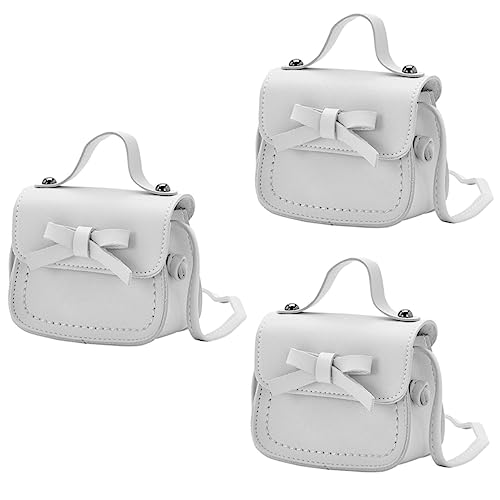 GALPADA 3stücke Mini Crossbody Bag Für Mädchen Mit Schleife Stylische Umhängetasche Für Praktisch Für Alltag Reisen Und Besondere Anlässe Genügend Platz Für Karten Und Kleingeld von GALPADA