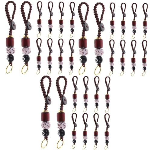 GALPADA 30stücke Bodhi Perlen Schlüsselanhänger Handgefertigtes Dekoratives Taschen Langlebiges Schlüsselzubehör Mit Bedeutungsvoller Symbolik von GALPADA