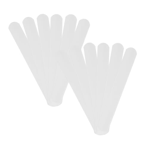 GALPADA 30 Stück Teiliges DIY Slap Armband aus Doppelseitige Weiße Klatscharmbänder zum Bemalen Kreativ und Robust als Partyzubehör und Geschenk für Basteln und Geburtstag von GALPADA
