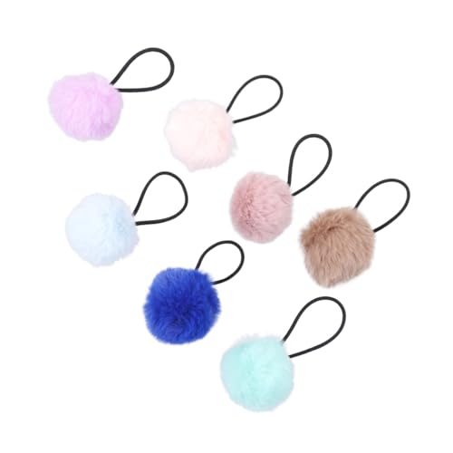 GALPADA 30 Stück Teiliges Haargummi mit Weichen Elastischen Ponytail bändern und Plüschigen Haarbändern in Farben Nahtlos Dehnbar Modischer Haarschmuck für Damen und Mädchen von GALPADA