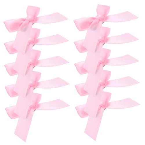 GALPADA 30stücke Süße Haarspangen Mit Schleife Haarnadeln Aus Weichem Ballettband Für Damen Und Mädchen Rutschfeste Haar-accessoires Für Partys Schule Und Büro Kleine Haarspangen von GALPADA