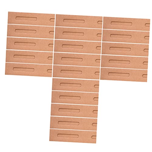 GALPADA 30Stücke Klappstiftbox aus Kraftpapier Faltbare Stiftverpackung für Schule Praktische Geschenkverpackung für Schreibwaren Robust und Langlebig von GALPADA