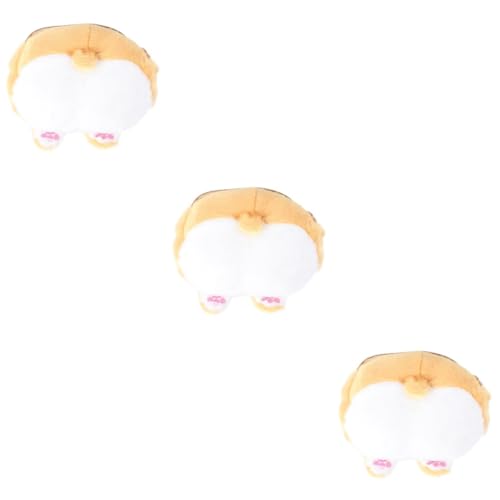 GALPADA 3stücke Corgi Hintern Plüsch-Rucksack Und Geldbörse Kreativer Tierischer Umhängebeutel Für Mädchen Leicht Und Langlebig Für Schlüssel Münzen Karten Und Kleine Kosmetika von GALPADA