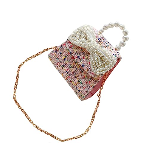 GALPADA 3st Schulranzen Umhängetasche Für Kinder Mini-geldbörsen Geldbeutel Mini-handtaschen Kinder Geldbörse Herbst Und Winter Mädchen Rosa Prinzessin Tasche Bettwäsche Aus Baumwolle von GALPADA