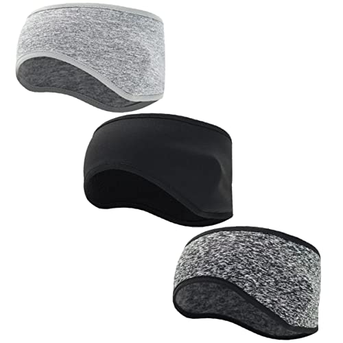 GALPADA 3Stücke Atmungsaktive Ohrwärmer Stirnbänder für Winddicht und Warm für Radfahren und Outdoor Aktivitäten von GALPADA