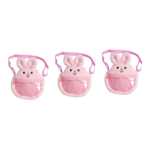 GALPADA 3St Hase Umhängetasche Kinder Geldbörse aufbewahrungssack Kinder kleine Geldbörse Crossbody-Umhängetasche Aufbewahrungstasche Geldbörsen Aufbewahrungsbeutel wechseln Lolita Münze von GALPADA