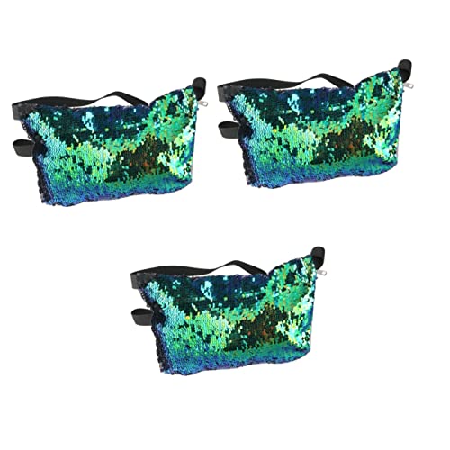 GALPADA 3St Gürteltasche für Damen Kinder Geldbörse Taille Kosmetiktasche für die Reise Geldbörsen Hüfttasche für Damen Wasit-Tasche Meerjungfrau Umhängetasche Wäschesack Reisen von GALPADA