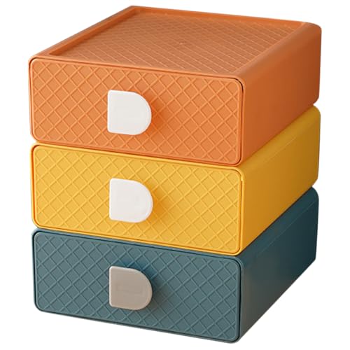 GALPADA 3stücke Aufbewahrungsbox Für Schmuck Und Make-up Kleinigkeiten-aufbewahrungsbox Mit Schreibtisch-organizer Für Büro Und Zuhause Schmucketui Und Schreibwarenbox von GALPADA