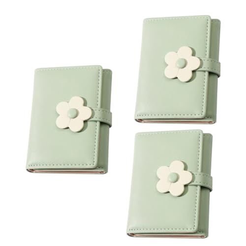 GALPADA 3stücke Einfacher Stil Studentinnen Geldbeutel Faltbare Geldbörse Mit Blumenmuster Modisches Koreanisches Design Geeignet Für Mädchen Und Junge Frauen Kleine Geldbörse von GALPADA