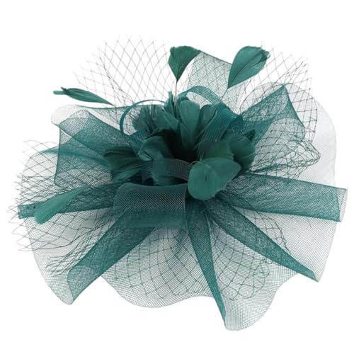 GALPADA 3stücke Fascinator Hut Für Frauen Mit Haarclip Und Haarreif Elegantes Accessoire Für Tea Parties Cocktails Und Hochzeiten Leichtes Atmungsaktives Design von GALPADA