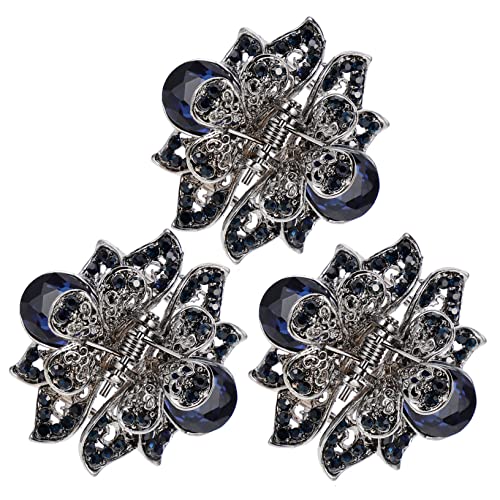 GALPADA 3stücke Haarnadel Aus Zinklegierung Für Frauen Dekorative Haarspange Haarklammer Schön Blumen-design Im Passend Für Alltag Party Und Reisen von GALPADA