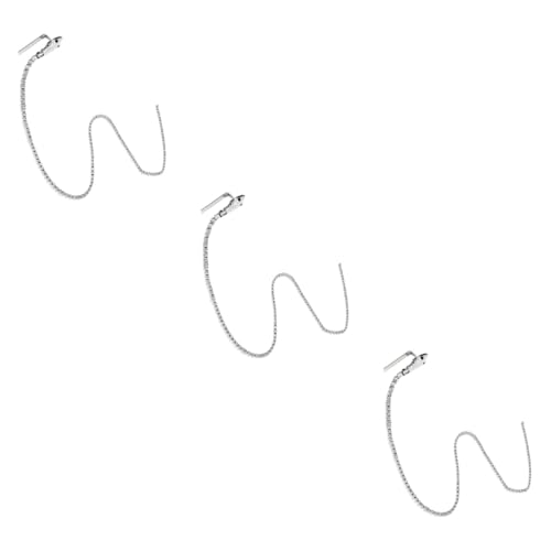 GALPADA 3stücke Ponytail Haarklammer Mit Schimmerndem Schlangendesign Elegante Haaraccessoires Für Frauen Für Hochzeiten Partys Und Alltag von GALPADA