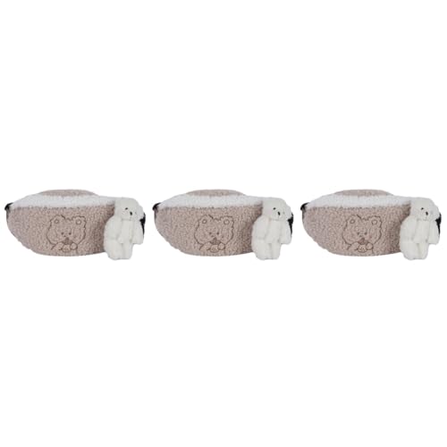 GALPADA 3stücke Stylische Damen Bauchtasche Mit Cartoon-Design Praktische Fanny Pack Für Handy Schlüssel Geldbörse Und Mehr Für Reisen Shopping Und Freizeit von GALPADA