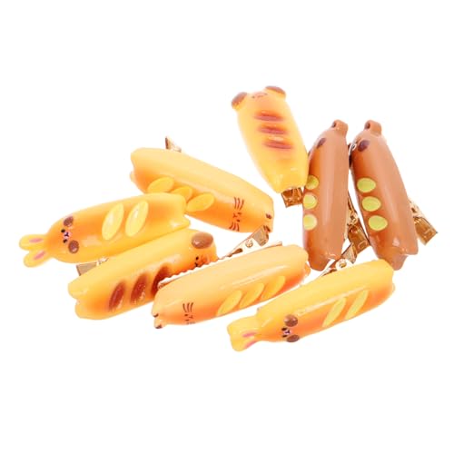 GALPADA 4paar Cartoon Tier-haarspangen Clips Für Mädchen Vielseitige Haarschmuck-accessoires Für Schule Und Freizeit Lustige Tier-haarpins Für Einen Verspielten Look von GALPADA