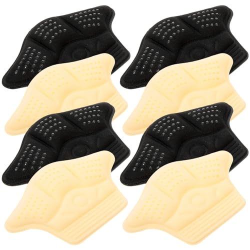 GALPADA 4 Paar Selbstklebende Fersenpolster für Schuhe Unsichtbare Fersenkissen Komfort Fersenschutz für Damen und Herren für High Heels Sneakers und Arbeitsschuhe von GALPADA
